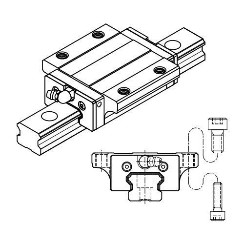 MSB15E Linear сarriage